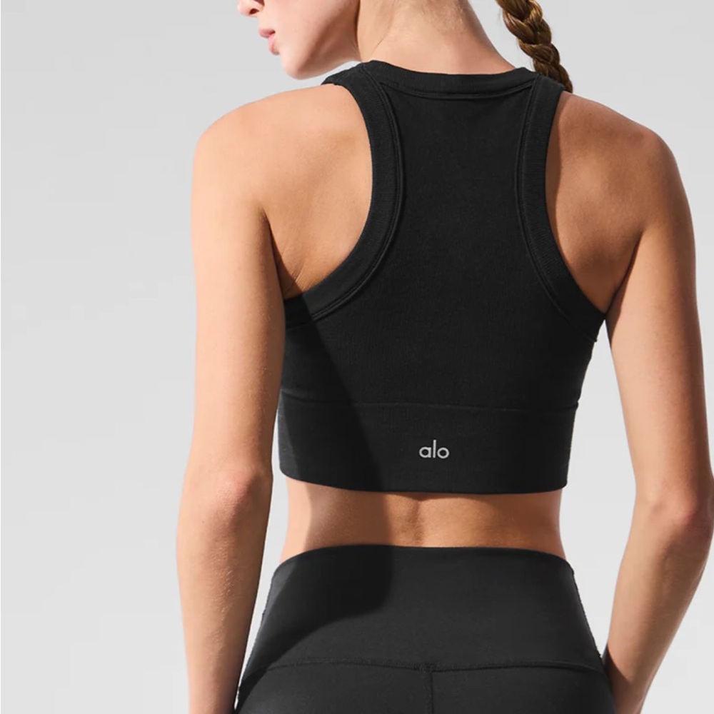 ALO Yoga seamless delight high neck tank